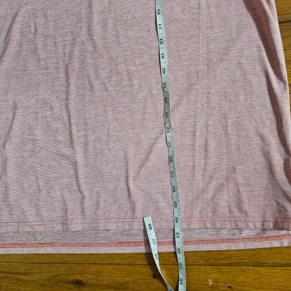 Southern Tide Orange White Stripe Polo Shirt XL - Picture 4 of 11